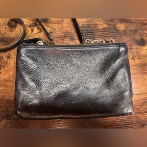 Henri Bendel‎ Vintage Black Leather Purse OS